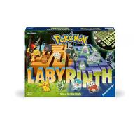 Ravensburger - Labyrinthe Pokémon Phosphorescent - Jeu Labyrinthe Pokémon Brillant dans Le Noir - 2-4 Joueurs - Dès 7 Ans - Réflexion et Stratégie - 22705