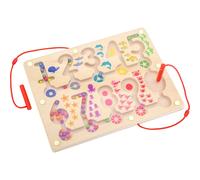 Labyrinthe magnétique chiffres beige TU