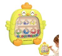 Labyrinthe magnétique, labyrinthe de nombres magnétiques | Jeu de société labyrinthe magnétique de conception de poulet,Jouets de voyage pour garçons et filles à partir de 4 ans, jouets éducatifs, act