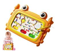 Labyrinthe magnétique pour , avec stylo et jeux éducatifs en forme de crabe , jouets pour compétences motrices, pour , garçons, filles, préscolaires, Pâques, Saint Valentin