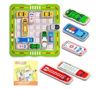 Labyrinthe magnétique pour voitures, jeu de société pour stationner les voitures, activités sensorielles éducatives préscolaires magnétiques | Compétences motrices fines, jouets sensoriels qui sortent