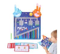 Labyrinthe Mathématique Numéros Compte avec Les Doigts - Labyrinthe Magnétique pour Comptage Numérique Et Jeu Éducatif | Matériel Didactique Soutien À La Maison pour 2-4 Ans