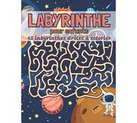 Labyrinthe pour enfants: 45 labyrinthes drôles à colorier | à partir de 4 ans | livre labyrinthe pour les filles et les garçons