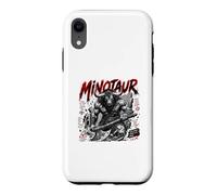 Labyrinthe sanguin Minotaure Monstre Grec Ancien Coque pour iPhone XR