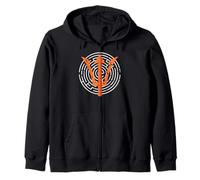 Labyrinthe Trident Pouvoir Mythologie Antique Sweat à Capuche