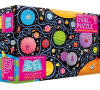 Labyrinthes dans l'espace - Coffret livre et puzzle + puzzle 200 pieces - The boy Fitz Hammond - Usborne - Boîte ou accessoire - Jeux livres objets