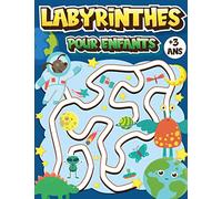 Labyrinthes pour Enfants + 3 ans: Jeu Labyrinthes Différents Thèmes - Livre d’Activités Maternelles Éducatifs et Ludiques En Couleur - Grand Format.