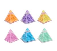 Labyrinthes pyramidaux à gravité - Jouet de puzzle éducatif, jeu d'entraînement mental portable, mécanisme de boule roulante logique lisse | Patience grâce à un jeu engageant pour les , cadeaux