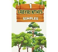 Labyrinthes Simples en Couleur pour Enfants de 4 à 8 Ans - Niveau 1: 50 labyrinthes circulaires en couleur avec solutions | Activité ludique idéale ... cadeaux, le camping et les moments de loisirs