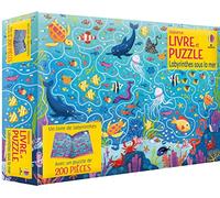 Usborne – Coffrets livre et puzzle – Labyrinthes sous la mer
