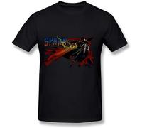 LABZAADGUK Casual T-Shirt Men's Anti Hero Spawn in Flames Black M