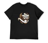 LABZAADGUK Men's T-Shirt Taie Black Best Twisted Sister Ride to Live Live to Ride, Black XXL