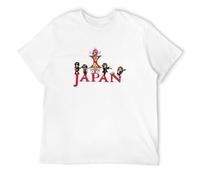 LABZAADGUK Men's T-Shirt X Japan Hide Cartoon Heavy Metal Black M