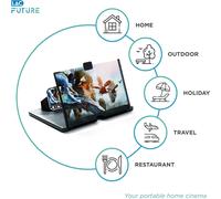 Lac Agrandisseur Ecran Telephone 14\U201D - 3D Hd Loupe Ecran Telephone Portable, Cadeaux Hommes Originaux[Z144]