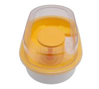 Lac Aquarium Terrapin avec des Plantes Kit de Démarrage en Acrylique Reptile, Mini Reptile Terrarium pour Crabe D'écrevisses (Yellow)