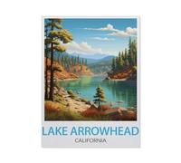 Lac Arrowhead, Californie，Jigsaw Puzzles Puzzle, 1000 Pièces en Papier Adultes Puzzles, Enfants Cerveau IQ Développement Cadeau（38x26cm）-T96