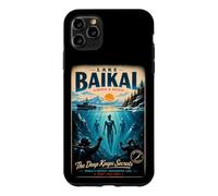 Lac Baïkal Sibérie Russie The Deep Keeps Secrets Mystery Coque pour iPhone 11 Pro Max