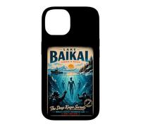 Lac Baïkal Sibérie Russie The Deep Keeps Secrets Mystery Coque pour iPhone 14