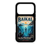 Lac Baïkal Sibérie Russie The Deep Keeps Secrets Mystery Coque pour iPhone 17 Pro