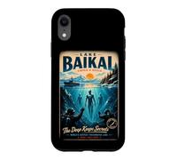 Lac Baïkal Sibérie Russie The Deep Keeps Secrets Mystery Coque pour iPhone XR