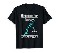 Lac Chickamauga Moderne - Tennessee T-Shirt