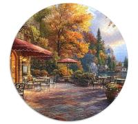 lac de Côme 1000 Pieces Puzzle Circulaire Qualité Supérieure Jeu Cadeau Unique Adultes Et Enfants Dès 14 Ans 1000pcs (67.5x67.5cm)