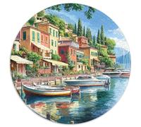 lac de Côme 1000 Pièces Puzzle pour Adulte Jeu Éduchatif Défi De l'art De La Décoration Moderne Adultes Et Enfants Dès 14 Ans 1000pcs (67.5x67.5cm)