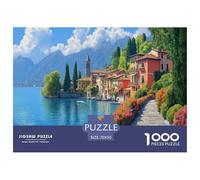 lac de Côme 1000 Pièces Puzzle pour Adultes, Défi Jouets, Cadeau, Jouet pour Enfant, Jeu Éduchatif, Qualité Premium 70x50cm/1000pcs