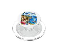Lac de Côme Italie Villa colorée au Bord du lac Voyage Art PopSockets PopGrip pour MagSafe