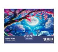 Lac de la Lune Puzzle De 1000 Pièces : pour Les Amis, Organiser Une Soirée Détente Autour D’Un Jeu Collaboratif Absolument Éblouissant.