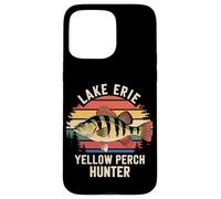 Lac Érié Chasseur de Perche Jaune Coque pour iPhone 15 Pro Max