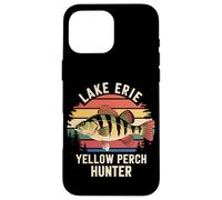 Lac Érié Chasseur de Perche Jaune Coque pour iPhone 16 Pro Max