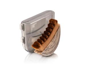 LAC FOR YOU Brosse Drainage Lymphatique Visage - Brosse Massage Travel Case | Pour le brossage à sec du visage et du cou, avec des gestes doux qui accompagnent votre routine de massage facial.
