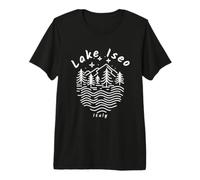 Lac Iseo en Italie T-Shirt Haut de Gamme