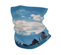 Lac Léman Suisse Bandeau Magique Étanche À La Poussière Bande De Cheveux Ultra-Douce Headwrap pour Yoga Cyclisme Adulte 25X50Cm