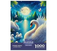 lac Lune, Puzzle De 1000 Pièces, Défi Enrichissant pour L’Esprit, Parfait comme Cadeau Personnel, À Partir De 8 Ans, 70x50cm/1000pcs