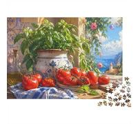 Lac Montagne Bateau 1000pcs Mini Puzzle pour Adultes Difficile | 38x26cm Carton Décor Salon Structure Durable Cadeau Anniversaire Relaxation