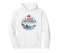 LAC Ontario - Notre lac Notre nom Pêcheur Sweat à Capuche