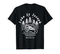 Lac Saint Joseph à Ontario T-Shirt Graphique avec Valeur
