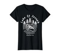 Lac Saint Joseph à Ontario T-Shirt Graphique avec Valeur