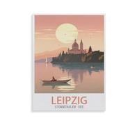 Lac Stormthaler, Leipzig, Allemagne，Puzzle 1000 Pièces en Papier Divertissement Puzzles Jouets Très Difficile Adulte Et Adolescent Casual Jigsaw Puzzle Puzzle（50x70cm）-HX58