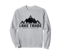 Lac Tahoe Californie Montagnes Vintage Sweatshirt