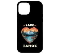 Lac Tahoe Cœur Nature Montagne Scène Art Coque pour iPhone 12 Mini