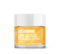 laCabine Crème 24K Gold Flash 50 ml - Effet Glow Immédiat avec Particules d’Or, Vitamine C et Actifs Énergisants, Tenseur Illuminateur et Antioxydant