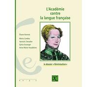 L'Académie contre la langue française