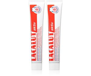 Lacalut Aktiv dentifrice contre la parodontite 2x75 ml