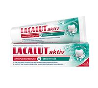 LACALUT Crème dentaire active et sensible - 75 ml - Dentifrice pour dents sensibles - Protection et renforcement des gencives - Dentifrice pour dents sensibles - 1 x 75 ml