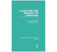 Lacan And The Subject Of Language (Rle