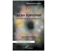 Lacan subversif Quelques pensées intempestives - David Vanhoolandt - L'harmattan - broché - Etude