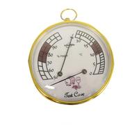 Inovalley Thermomètre hygromètre de cave D: 96 mm – Blanc